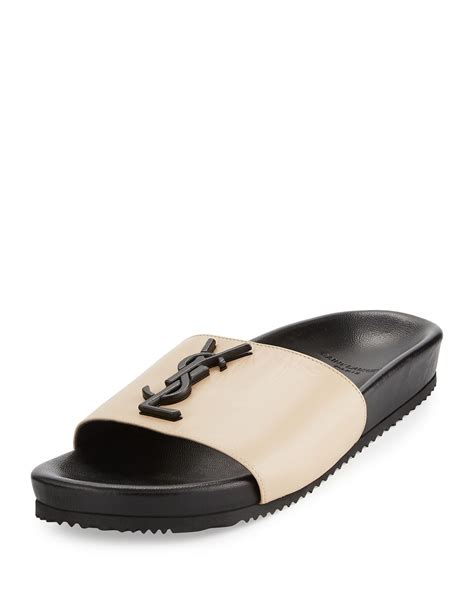 ysl rubber sandals|YSL sandals men.